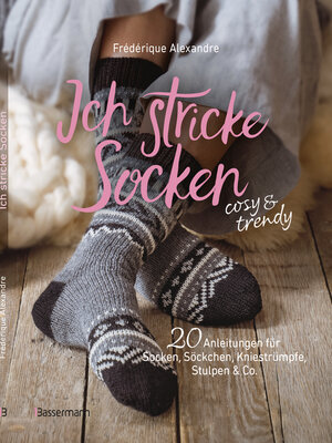 cover image of Ich stricke Socken--cosy & trendy